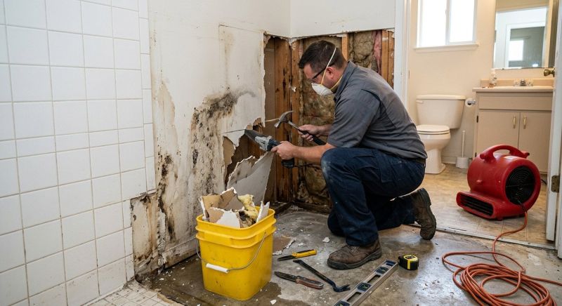 Bathroom Water Damage Repair in Santa Rosa, CA