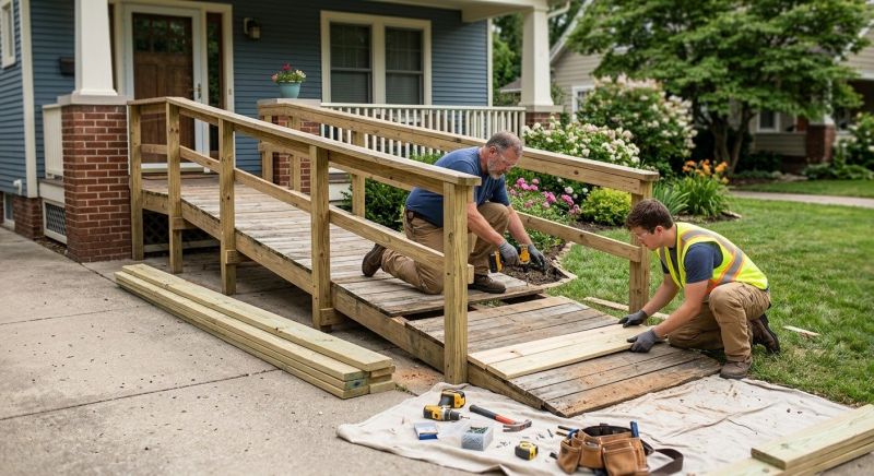 Disability Ramp Repair in Alpharetta, GA