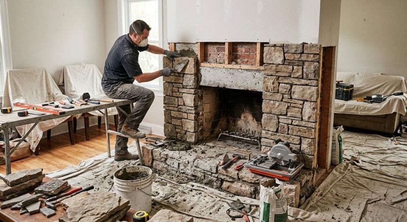 Fireplace Remodeling Service in Conroe, TX